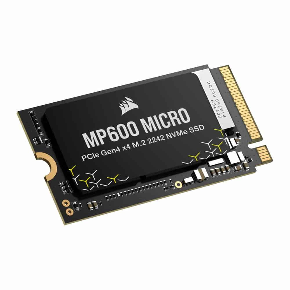 Corsair MP600 MICRO 1TB M.2 (2242) PCIe Gen 4 NVMe SSD/Solid State Drive